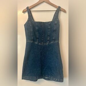 Show Me Your MuMu Blue Denim Dress